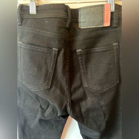 Acne Studios Bla Konst Black Peg Jeans 25x30 - Picture 12 of 13